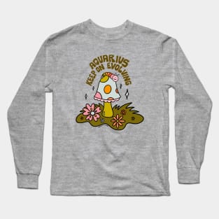 Aquarius Caterpillar Long Sleeve T-Shirt